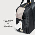 Pretty Brave Stella Baby Bag (Black)