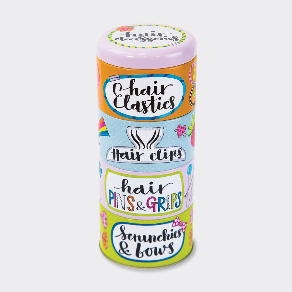 rachel ellen design stackable hard accessories tin