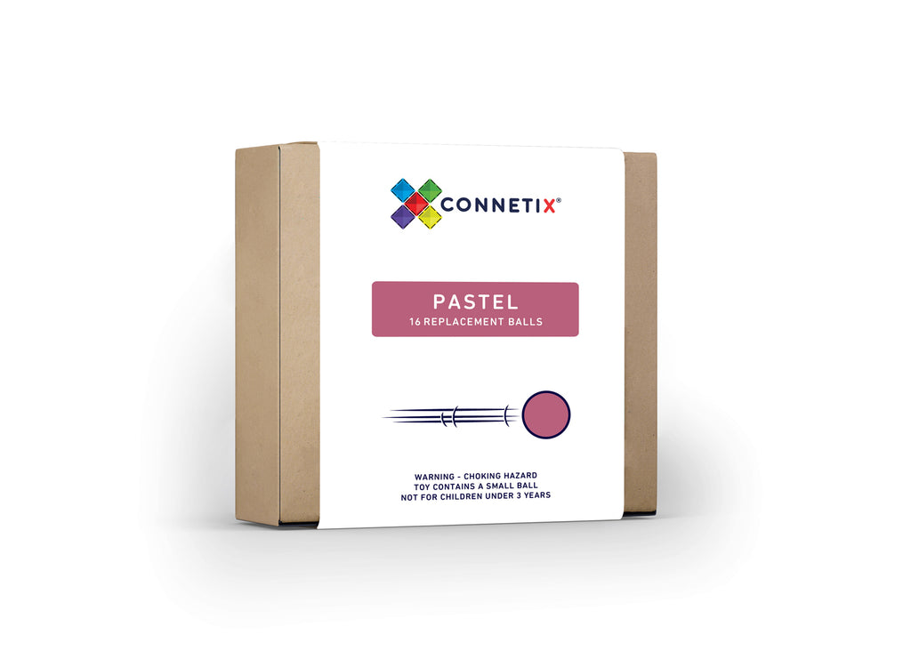 connetix tiles replacement ball pack in pastel