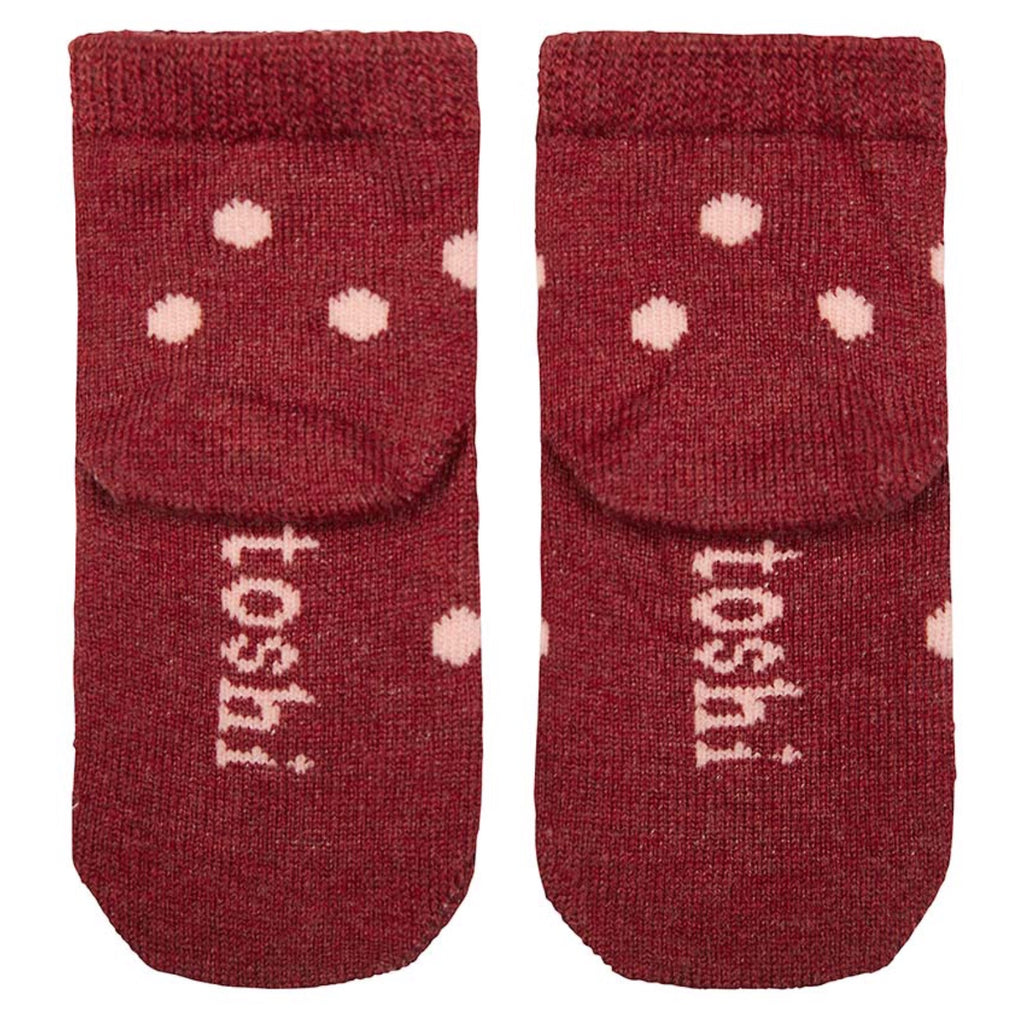 toshi baby socks rosewood