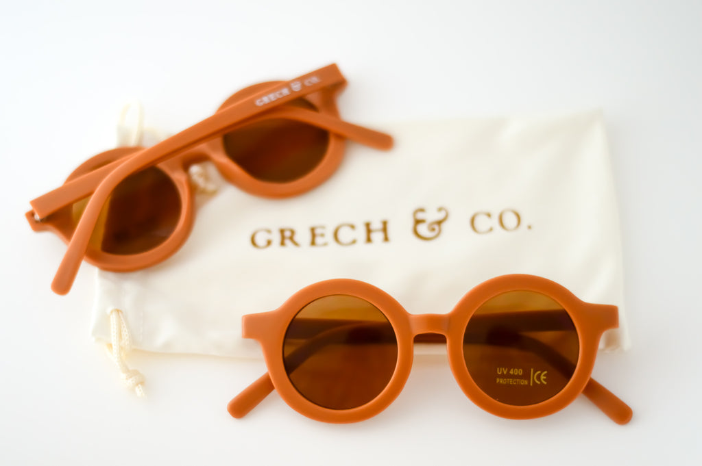 grech & co kids sunglasses in spice