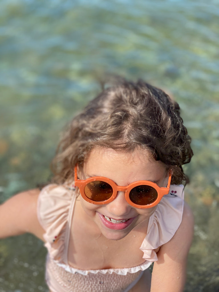 grech & co kids sunglasses in spice