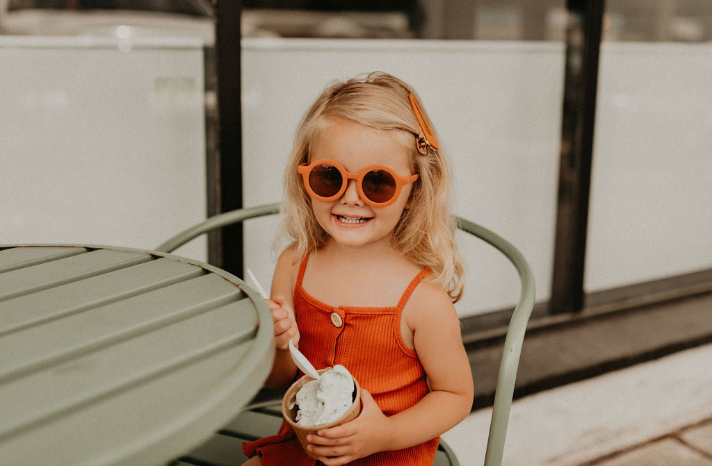 grech & co kids sunglasses in spice