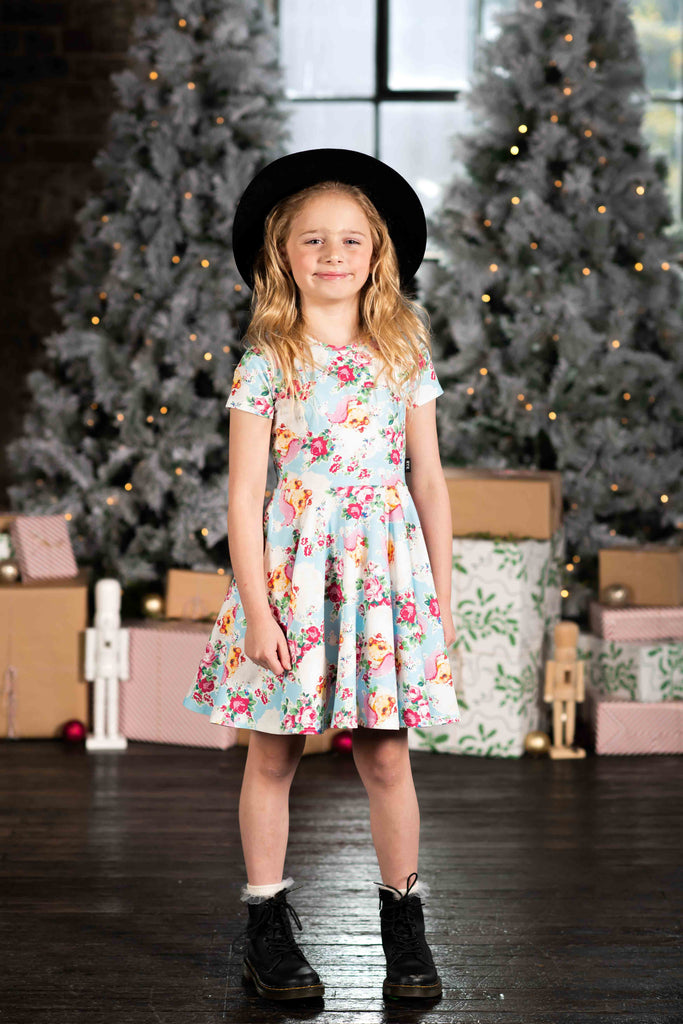 RYK Christmas Maeve SS Waisted Dress