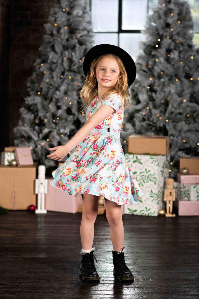 RYK Christmas Maeve SS Waisted Dress