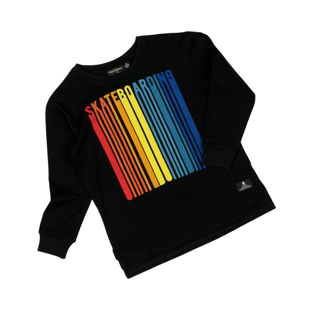 RYK Skateboarding L/S Boxy Fit Tee