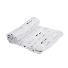 little unicorn cotton muslin swaddle in arrow print