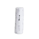 little unicorn cotton muslin swaddle in arrow print