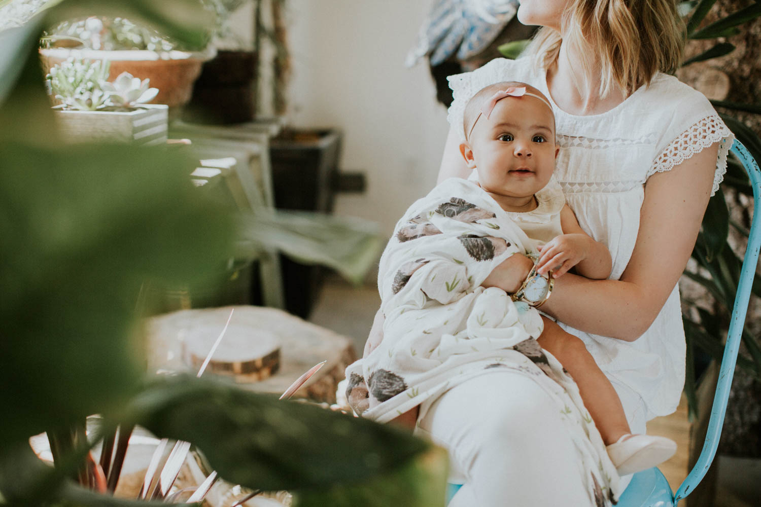 little unicorn deluxe muslin swaddle in hedgehog