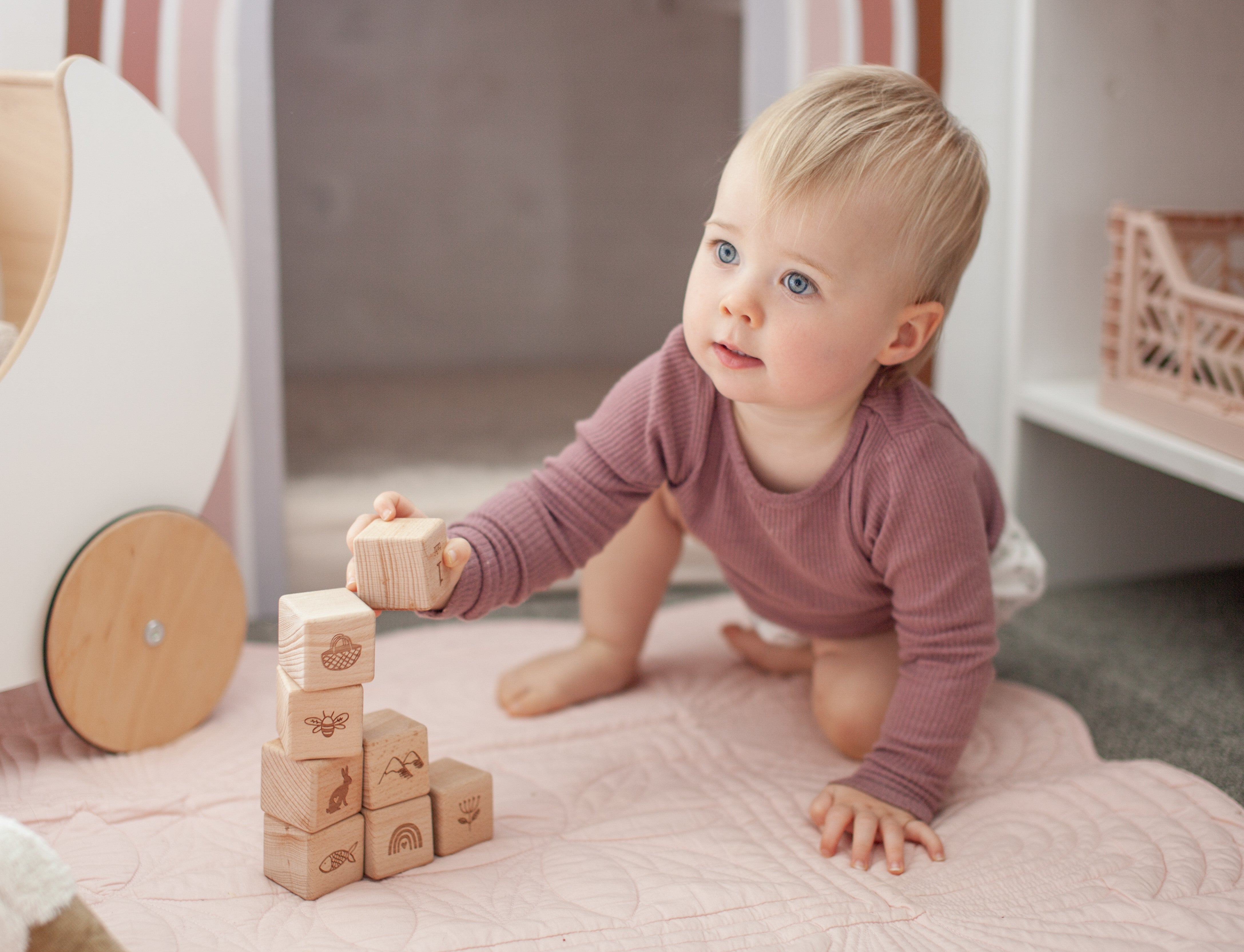 OTD Tahi Rua Toru Wooden Block Set
