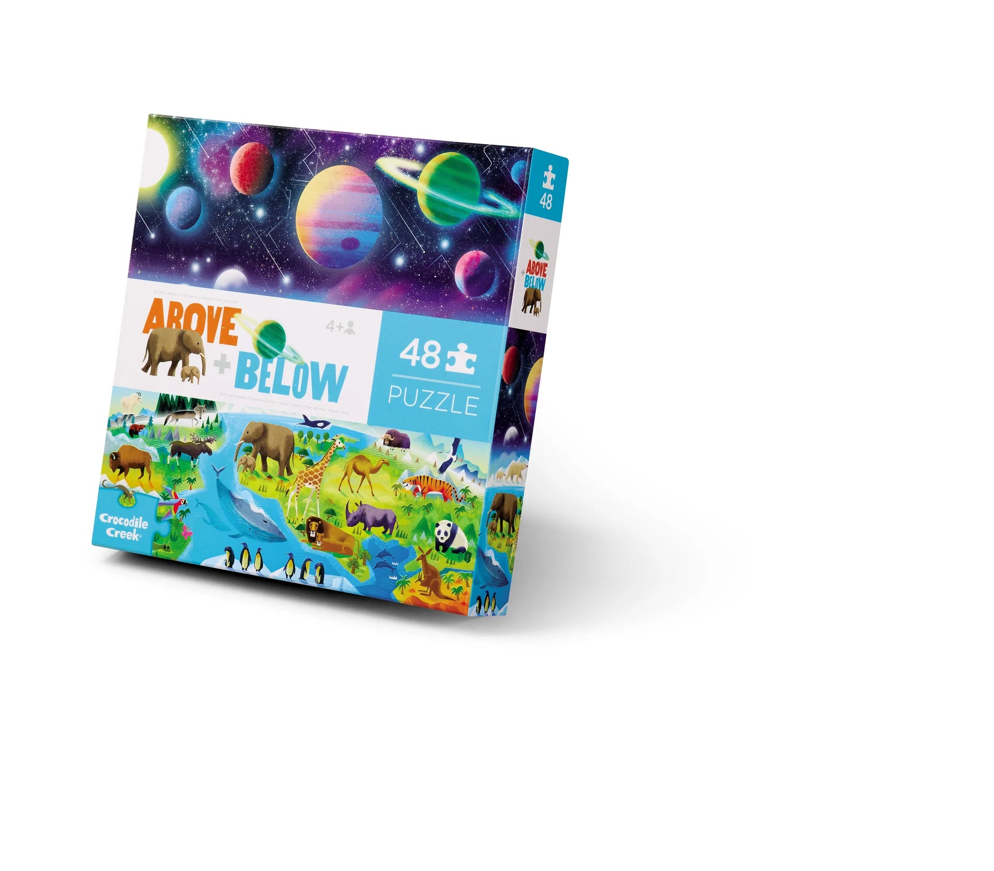 Croc Creek Above & Below 48 Piece Puzzle (Earth & Space)