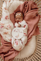 snugglehunny milestone cards in ballerina & rosa