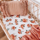 Snuggle Hunny Kids Bassinet Sheet (Rosebud)