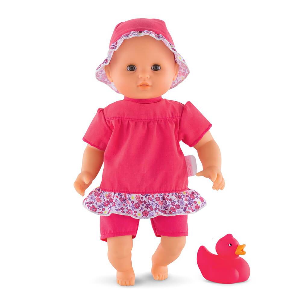 Corolle Bath Doll Coralie (Dark Pink)