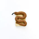 Taras Treasures Felt Brown Snake Finger Puppet