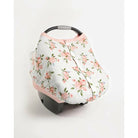 Little Unicorn Muslin Car Seat Canopy V2 (Watercolour Roses)