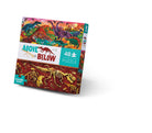 crocodile creek above & below 48 piece puzzle dinosaur
