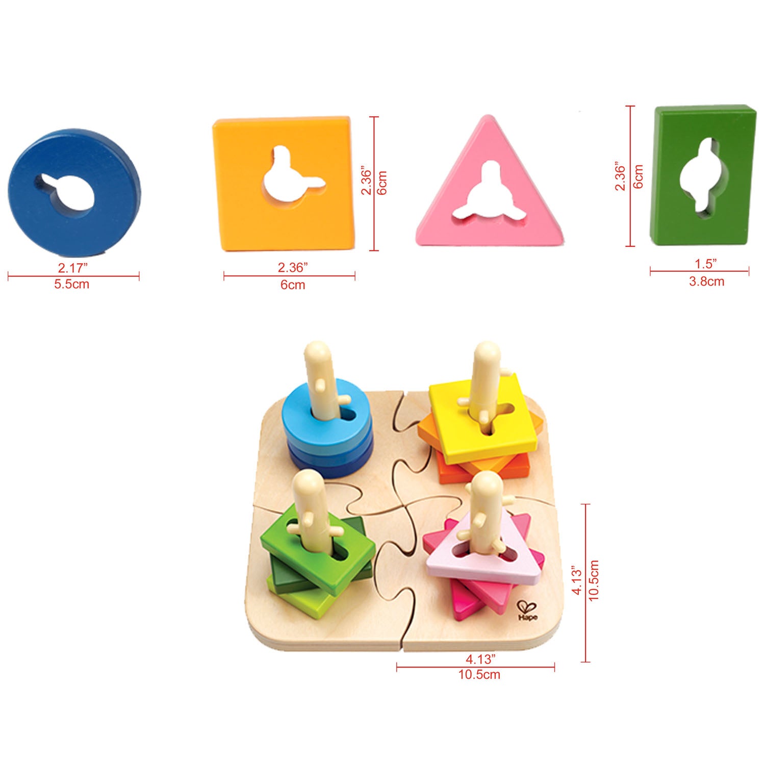 Hape Creative Peg Puzzle