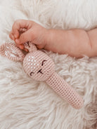 OTD Crochet Bunny Rattle (Blush)