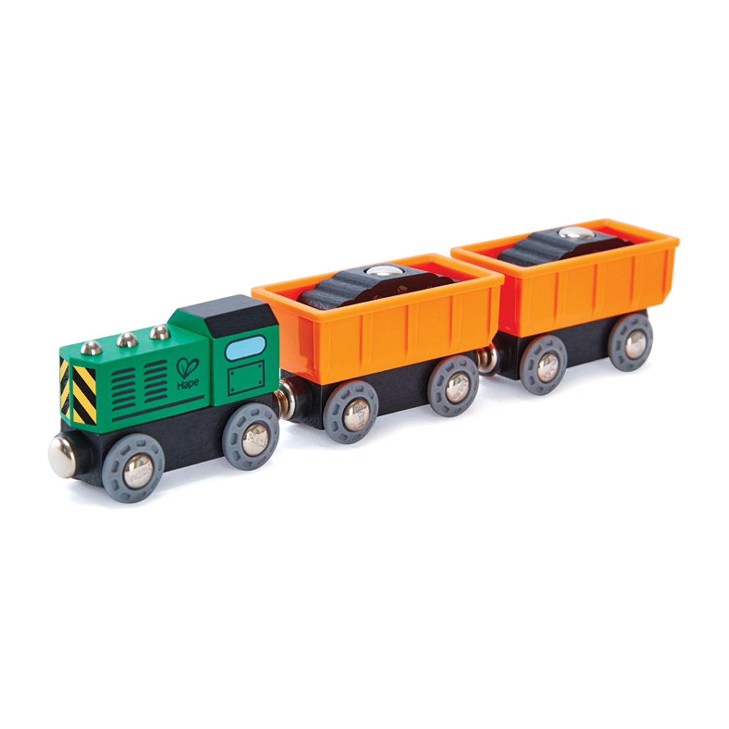 Hape Train Diesel Freight Train Set E3718