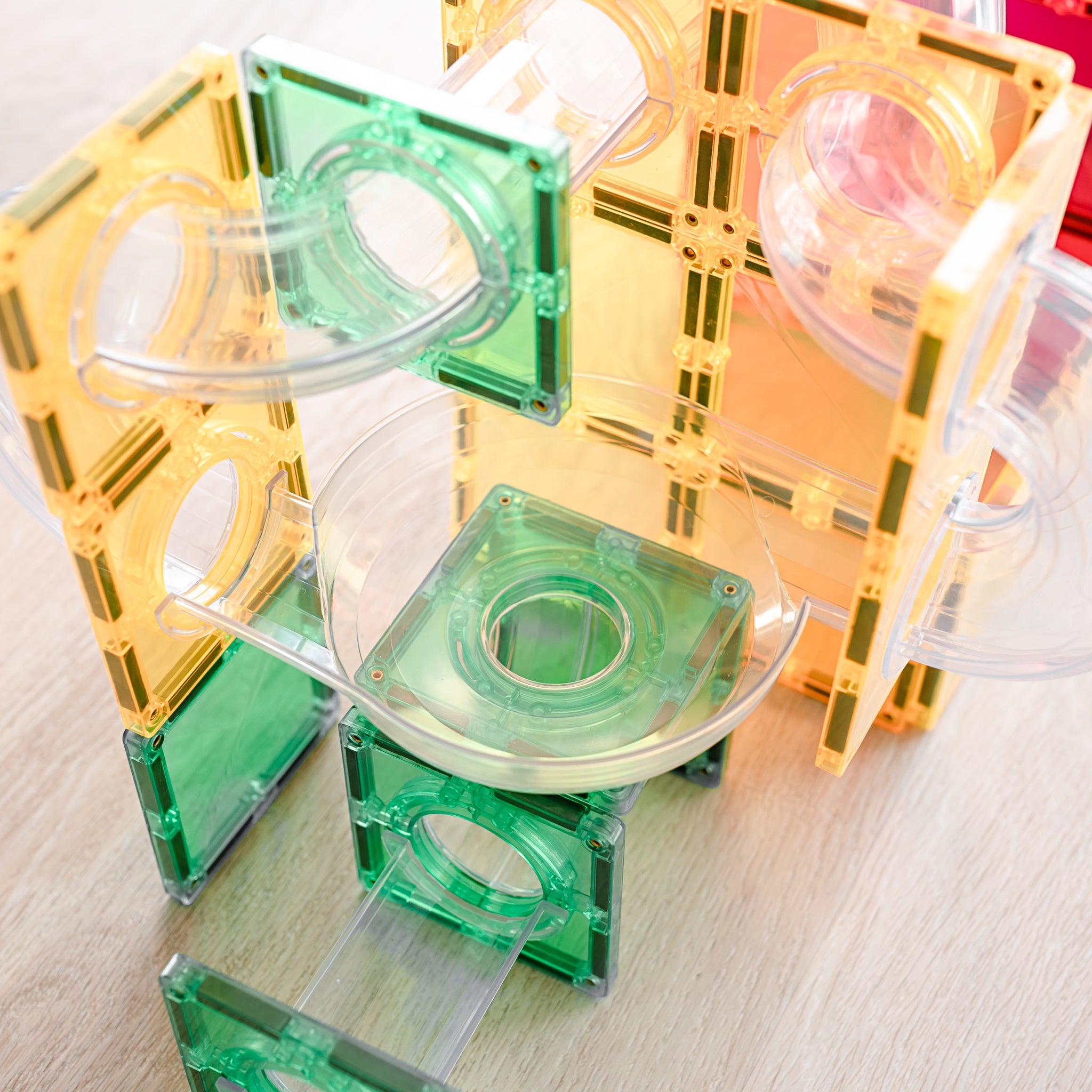 Connetix Tiles Ball Run Expansion Pack (66 Pieces)