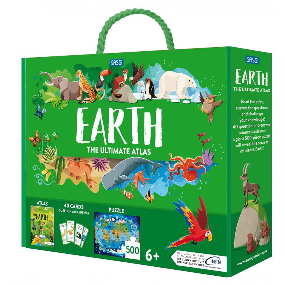 Sassi Earth; The Ultimate Atlas Puzzle Set