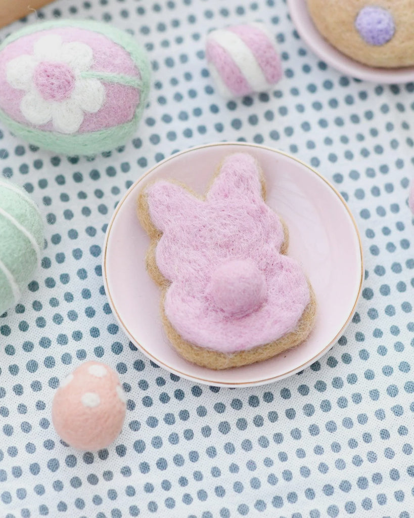 Tara Treasures Felt Easter Bunny Cookie (Pink)