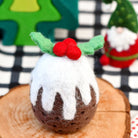 tara treasures felt christmas ornament