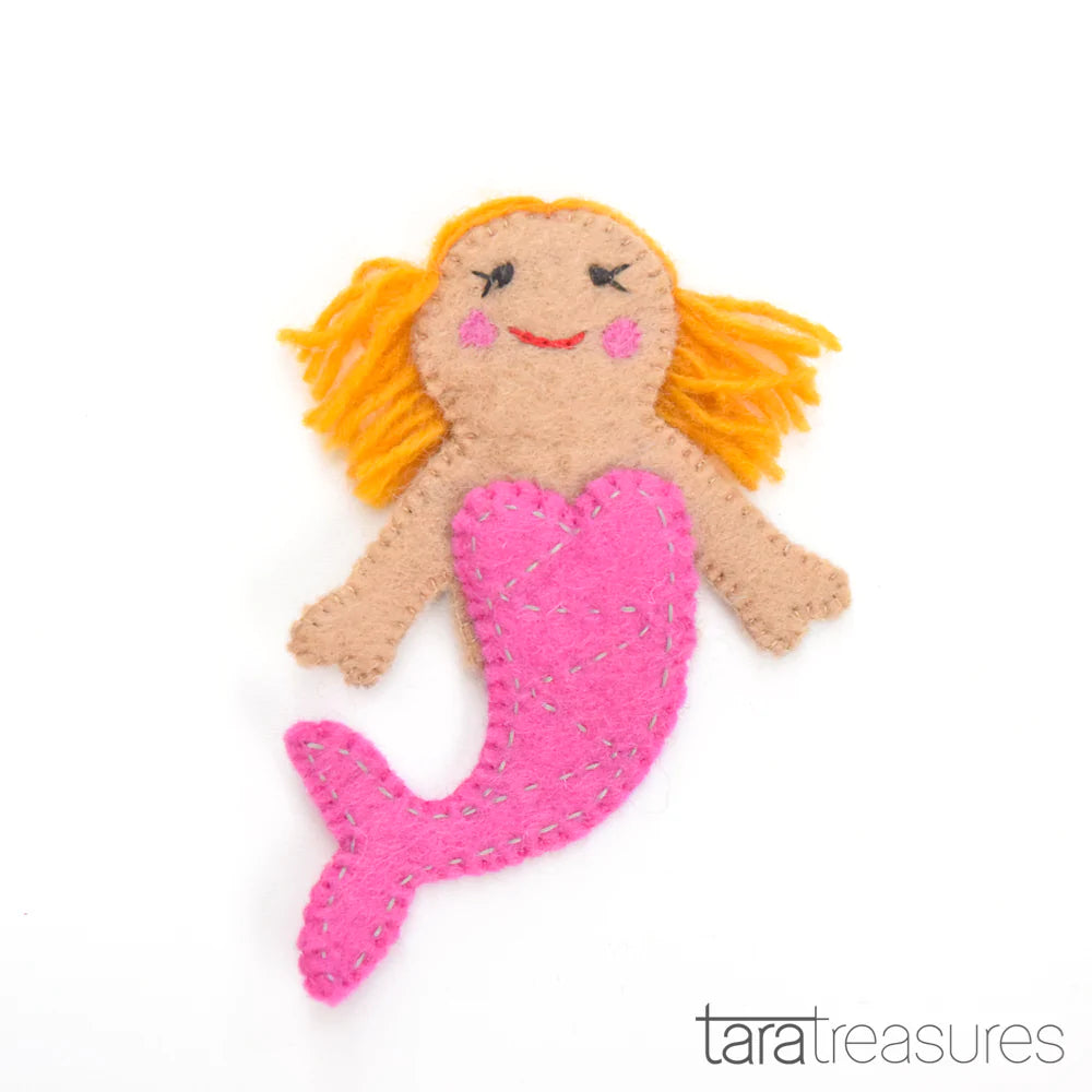 tara treasures felt finger puppet