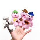 Tara Treasures Finger Puppet Set (The Three Little Pigs)