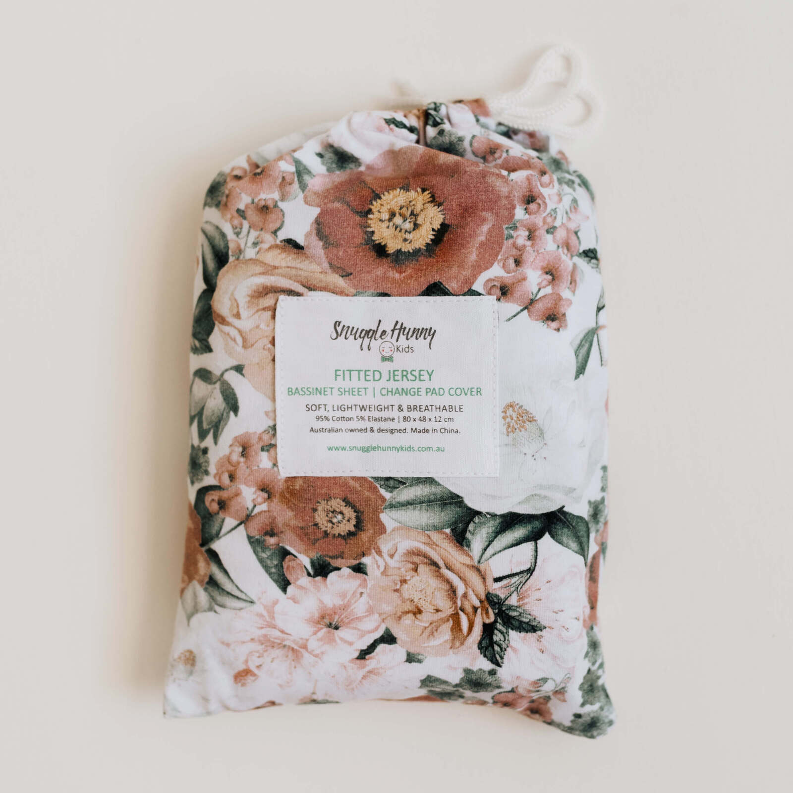 snuggle hunny kids bassinet sheet in florence
