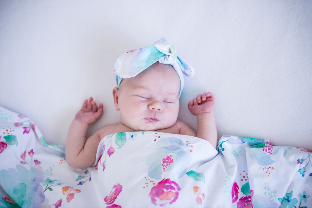 snuggle hunny kids baby jersey wrap in sweet petal