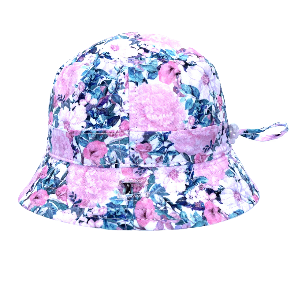 Little Renegade Reversible Bucket Sun Hat (Flourish)