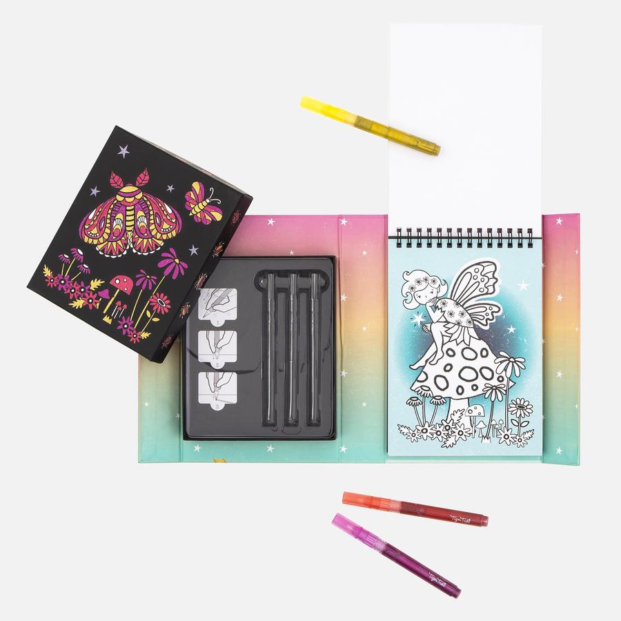 Tiger Tribe Glitter Colouring Set (Night Garden)