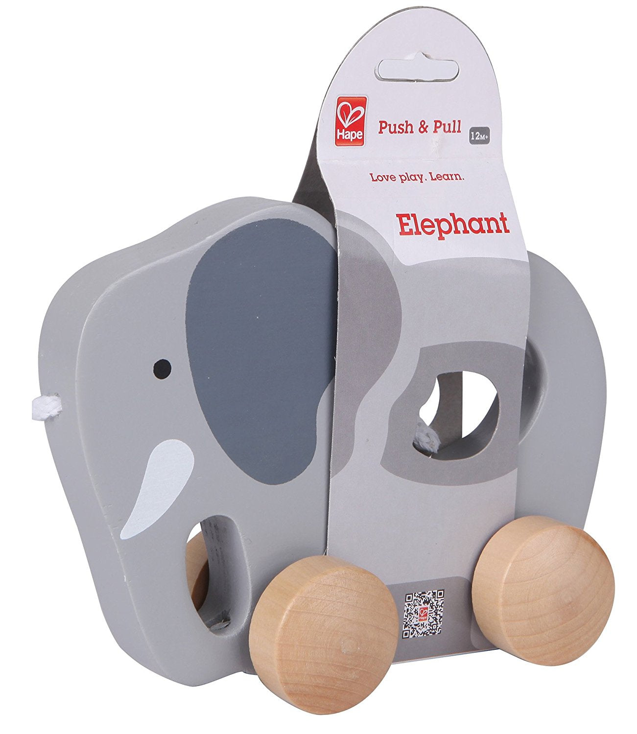 hape push & pull animal elephantHape Push & Pull Animal Elephant E0908