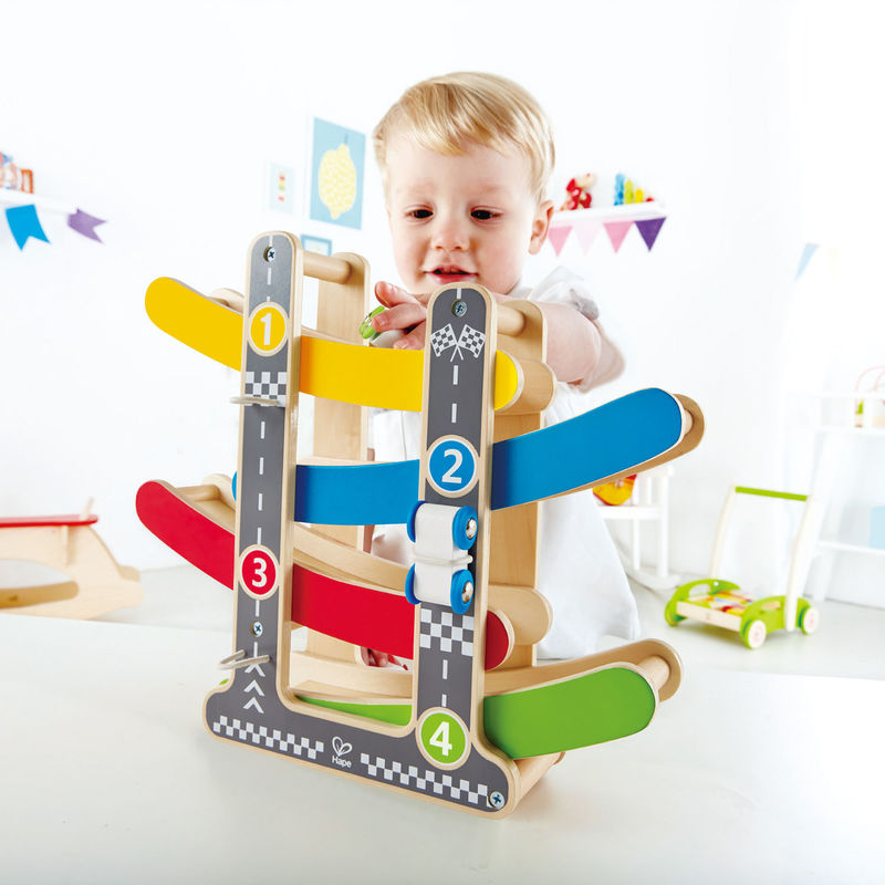 hape fast flip racetrack