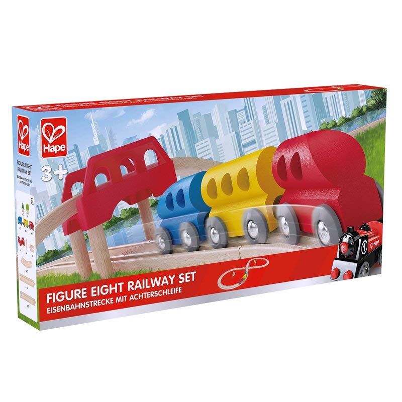 hape figure eight railway set