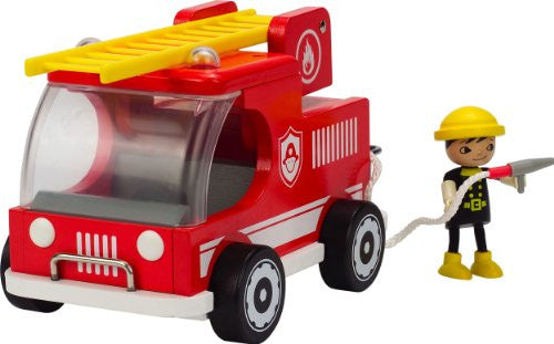 hape hook & ladder fire truck