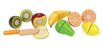 hape wooden fresh fruit set