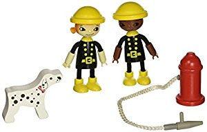 hape happy fire fighters set