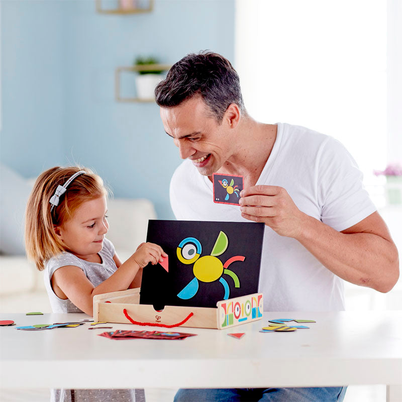 hape magnetic art box