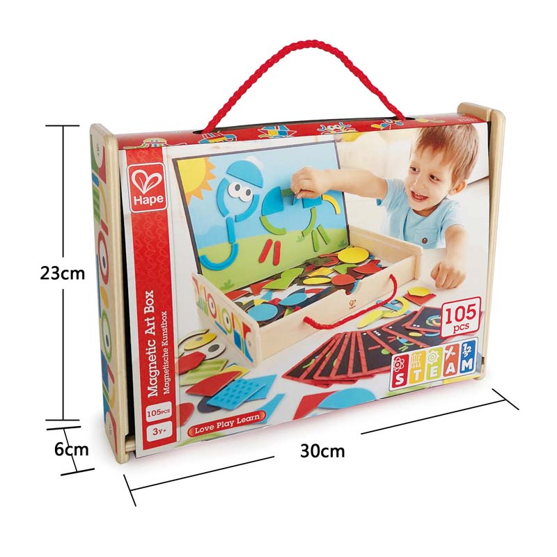 hape magnetic art box