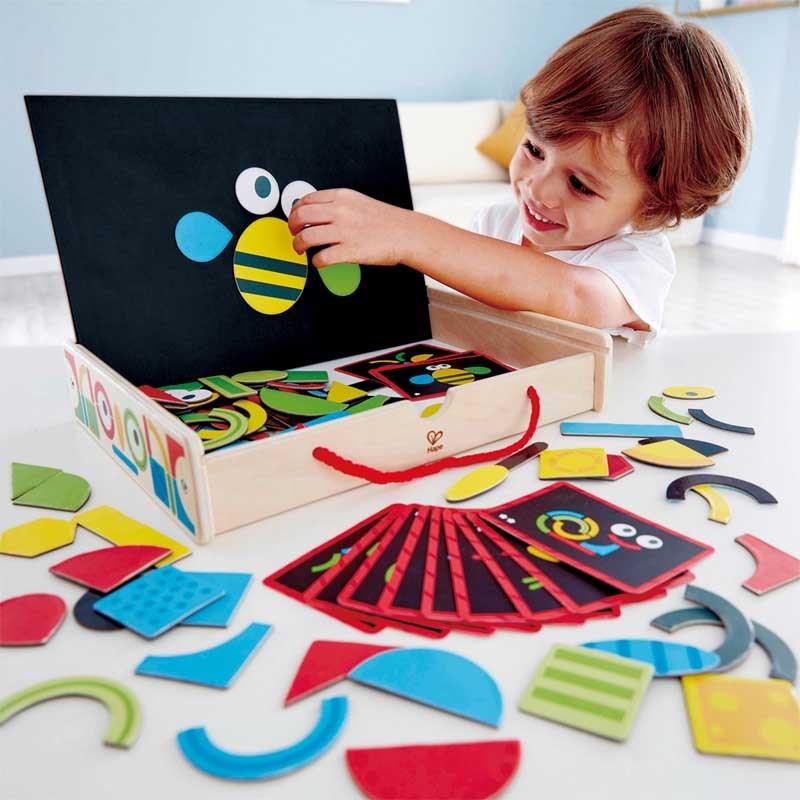 hape magnetic art box