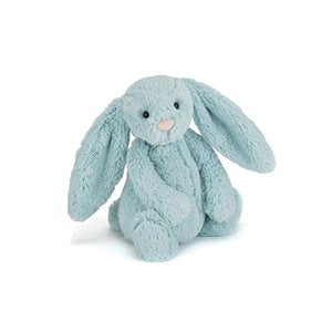 jellycat bunny small bashful bunny in aqua