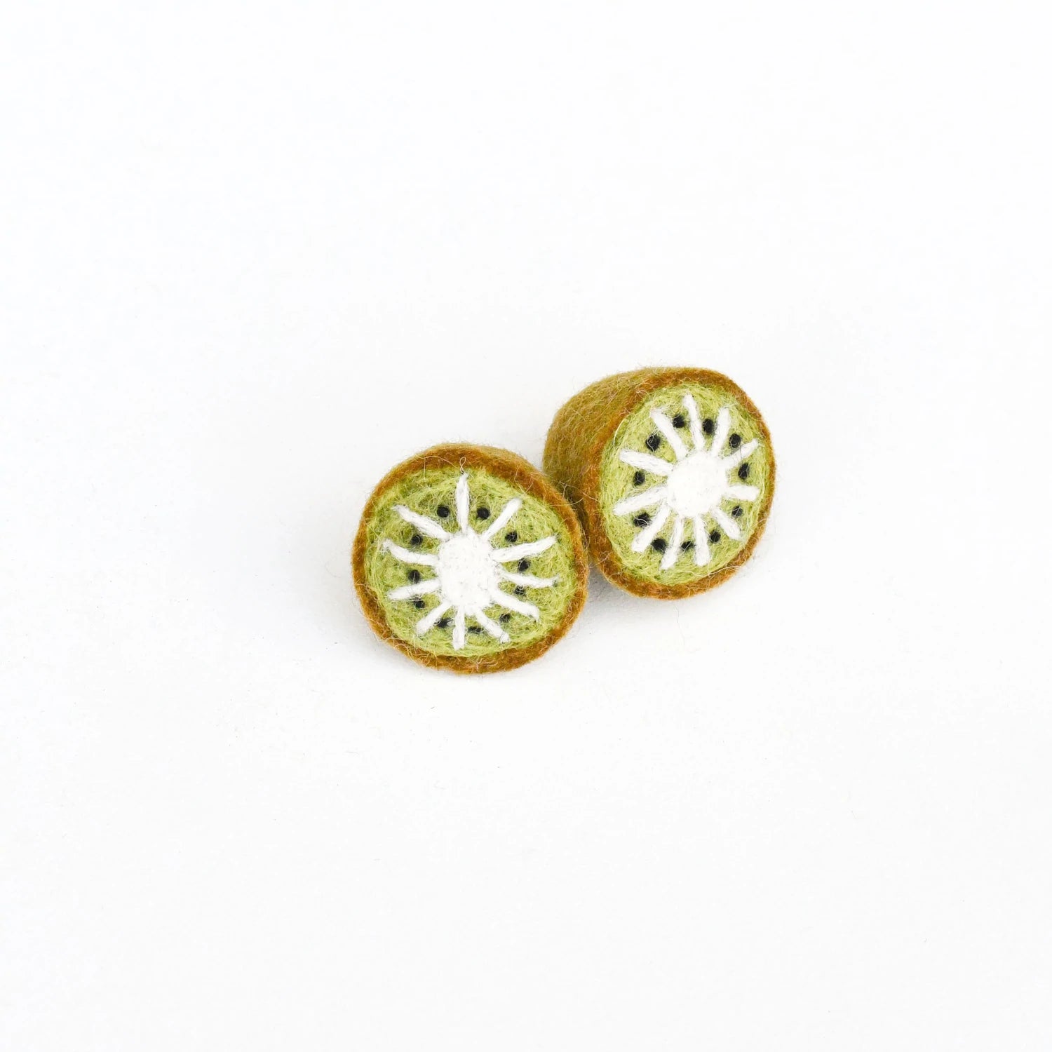 Tara Treasures Felt Kiwifruit (Set of 2)