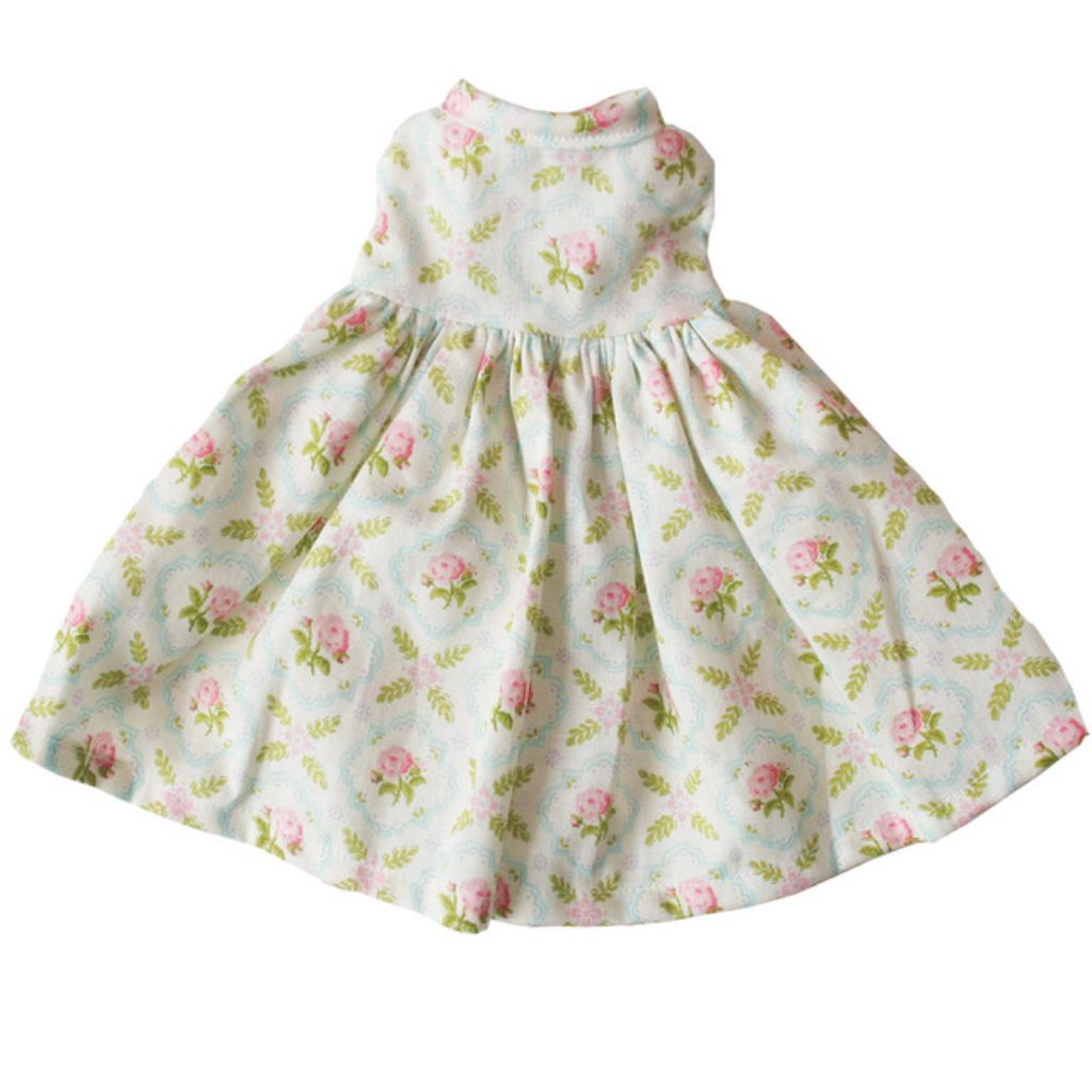 Alimrose Doll's Dress (Floral Medallion)