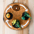 Tara Treasures Felt Life Cycle Tray Playmat (Earth)