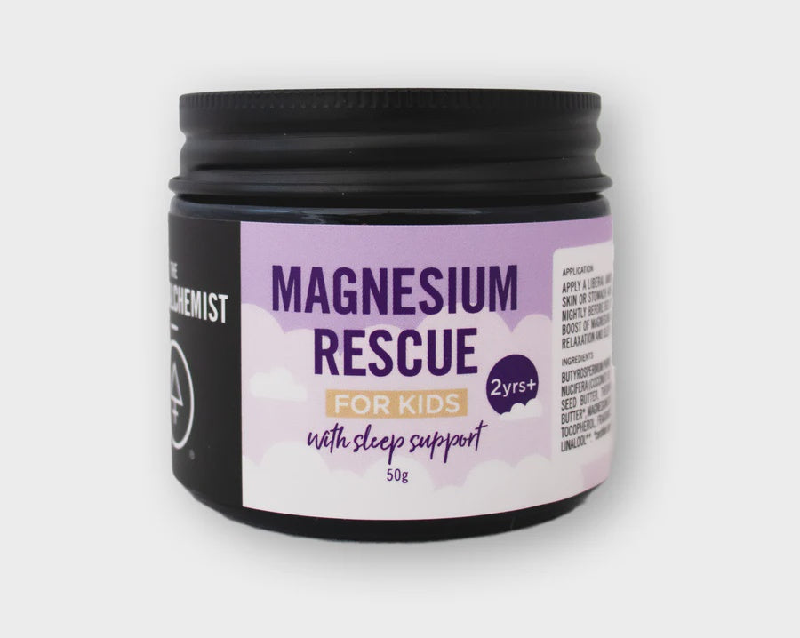 The Nude Alchemist Magnesium Rescue For Kids - Sleep Support 50g