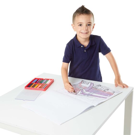 melissa & doug colouring pad vehicles