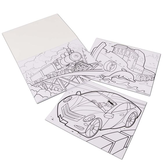 melissa & doug colouring pad vehicles